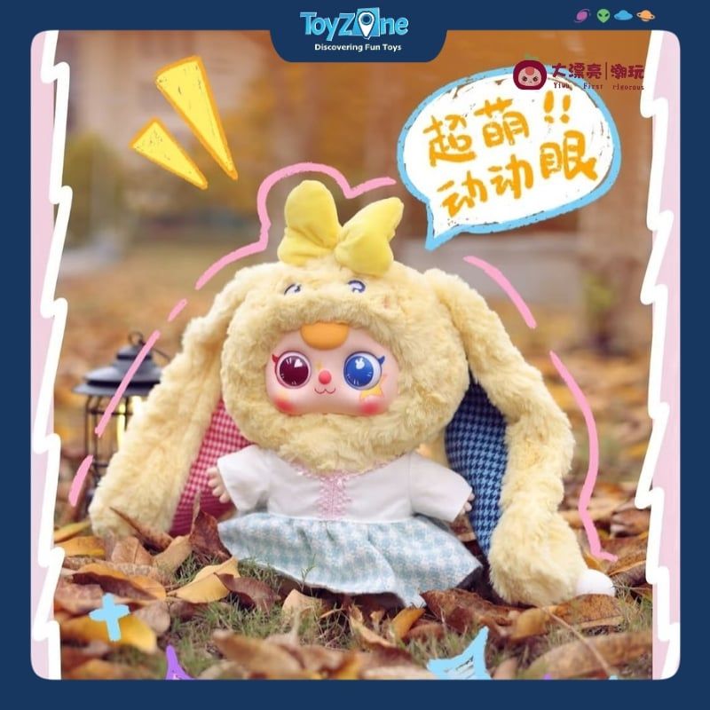 Mô hình Blind Box Gấu bông Baby Three 400% V2 Big Plush Animal CUREPLANETA