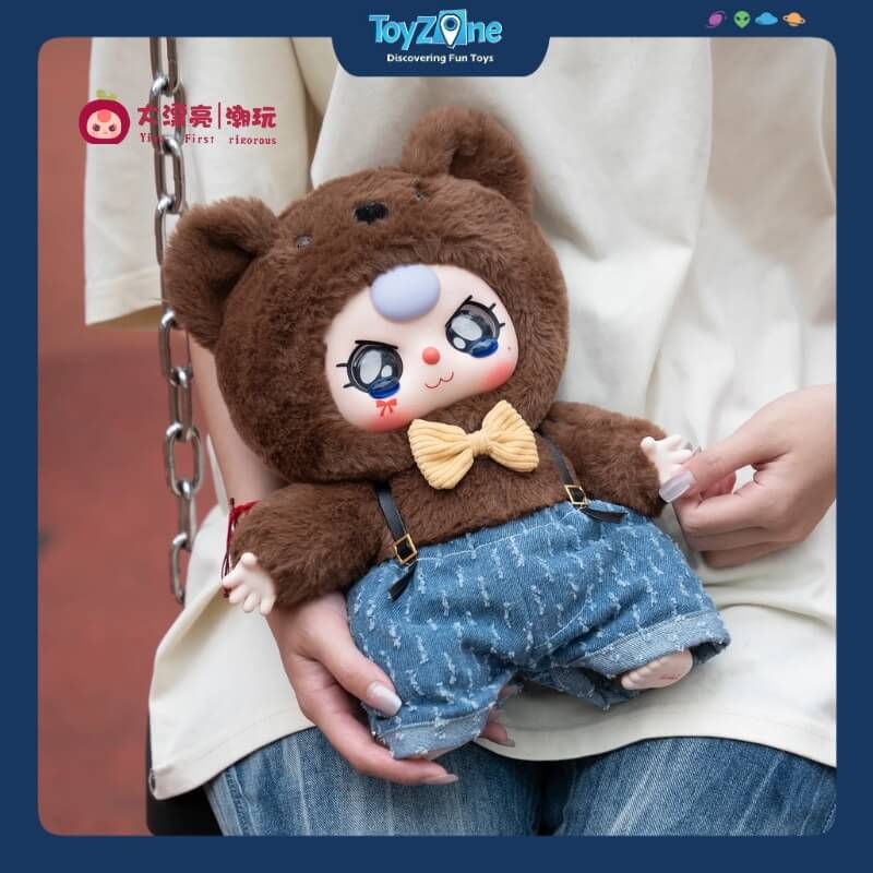 Mô hình Blind Box Gấu bông Baby Three 400% V3 Big Plush Animal CUREPLANETA