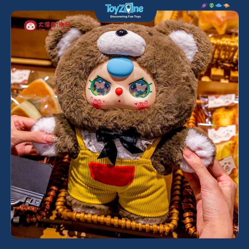 Mô hình Blind Box Gấu bông Baby Three 400% V4 Big Plush Animal CUREPLANETA