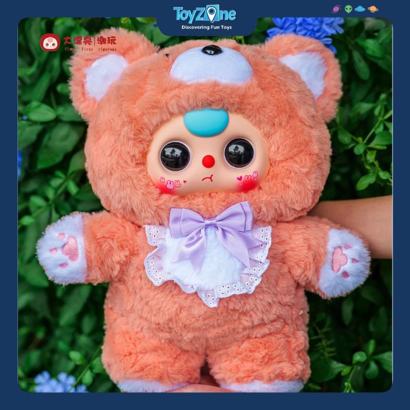 Mô hình Blind Box Gấu bông Baby Three 400% V4 Big Plush Animal CUREPLANETA