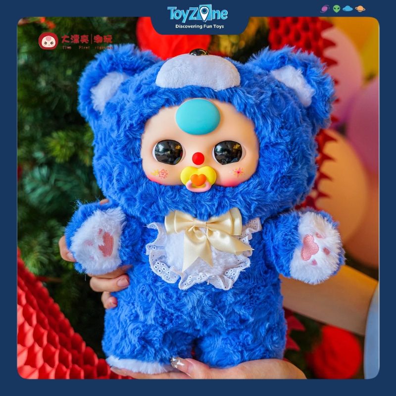 Mô hình Blind Box Gấu bông Baby Three 400% V4 Big Plush Animal CUREPLANETA