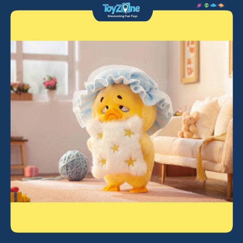 Mô hình Blind box Gấu bông Upset Duck Version 2 Act Cute Duck RONGCREATOR