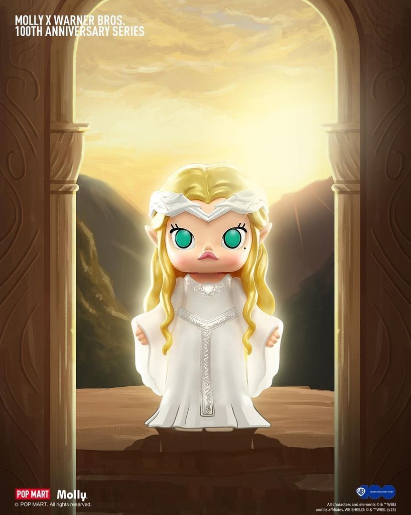 Mô hình đồ chơi Blind box Molly x Warner Bros.100th Anniversary Series (Phiên Bản Kỷ Niệm 100 Năm Warner Bros) POP MART