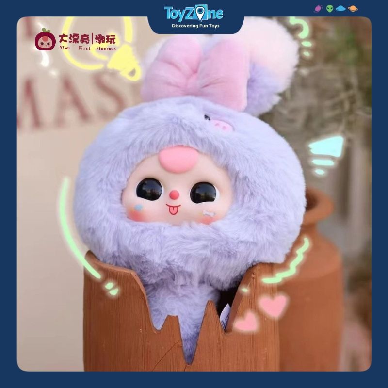  Mô hình Blind box Móc khóa Gấu bông Baby Three Gương Cầm Tay Magic Mirror ( Gương Thần ) CUREPLANETA 
