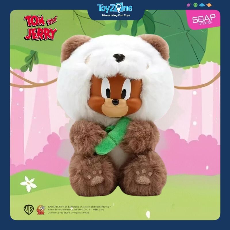 Mô hình Blind box Gấu bông Tom and Jerry Animal Shaped ( Hóa Thân Động Vật ) SOAP STUDIO