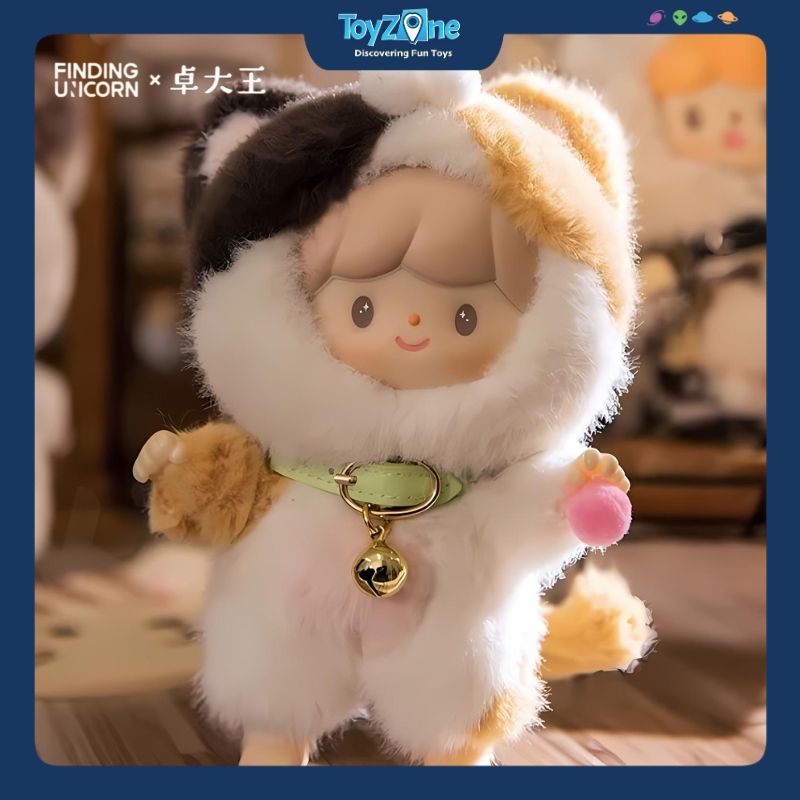 Mô hình Blind box Móc khóa Gấu bông Zzoton My Little Cat Series ( Mèo Con Của Tôi ) FINDING UNICORN