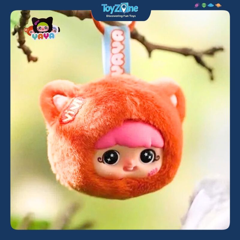 Mô hình Blind box Móc khóa Gấu bông Yaya Little Mischievous Bag Plush ( Đứa Trẻ Tinh Nghịch ) HAPPY GHOST 