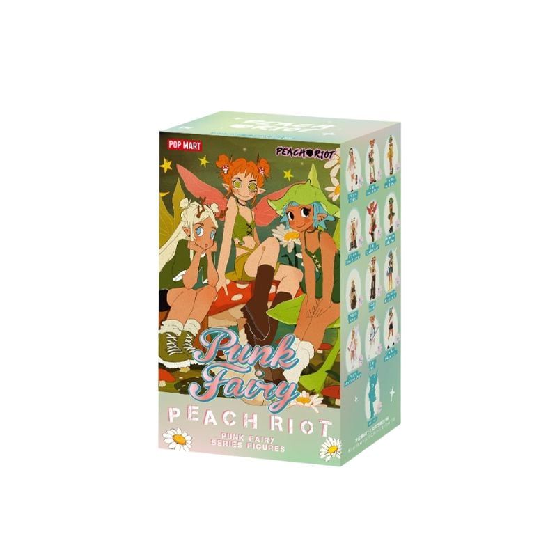  Mô hình đồ chơi Blind Box Peach Riot Punk Fairy Series Figures ( Nàng Tiên Punk ) POP MART 