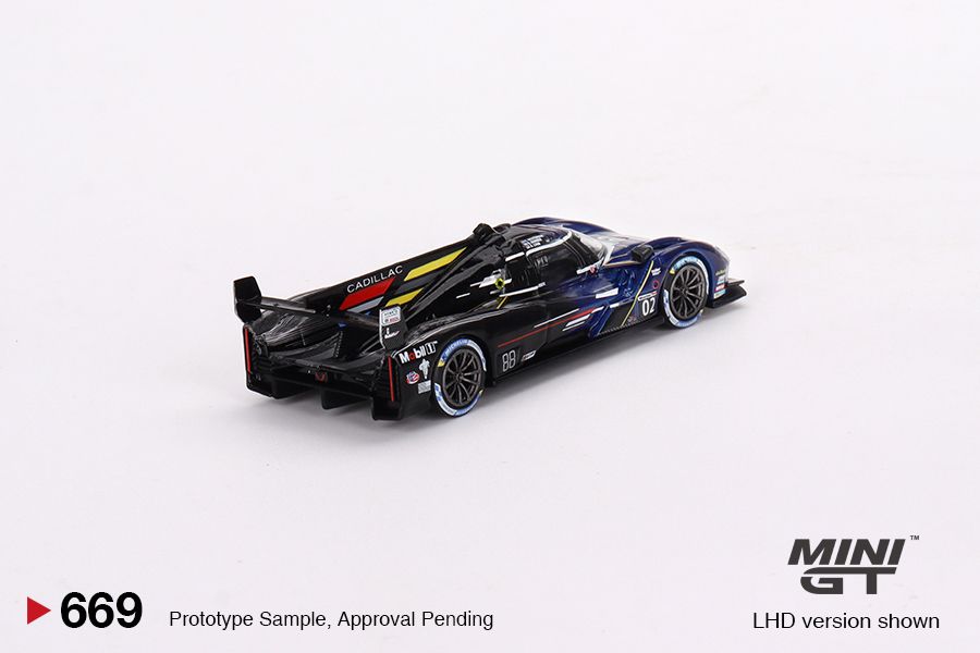 Mô hình xe Cadillac V-Series.R #02 2023 IMSA Daytona 24 Hrs 1:64 MiniGT