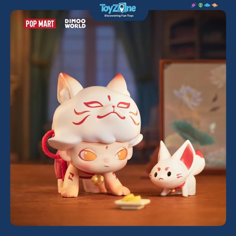 Mô hình đồ chơi Blind box Dimoo No One's Gonna Sleep Tonight Series (Đêm Không Ngủ Cùng Dimoo) POP MART