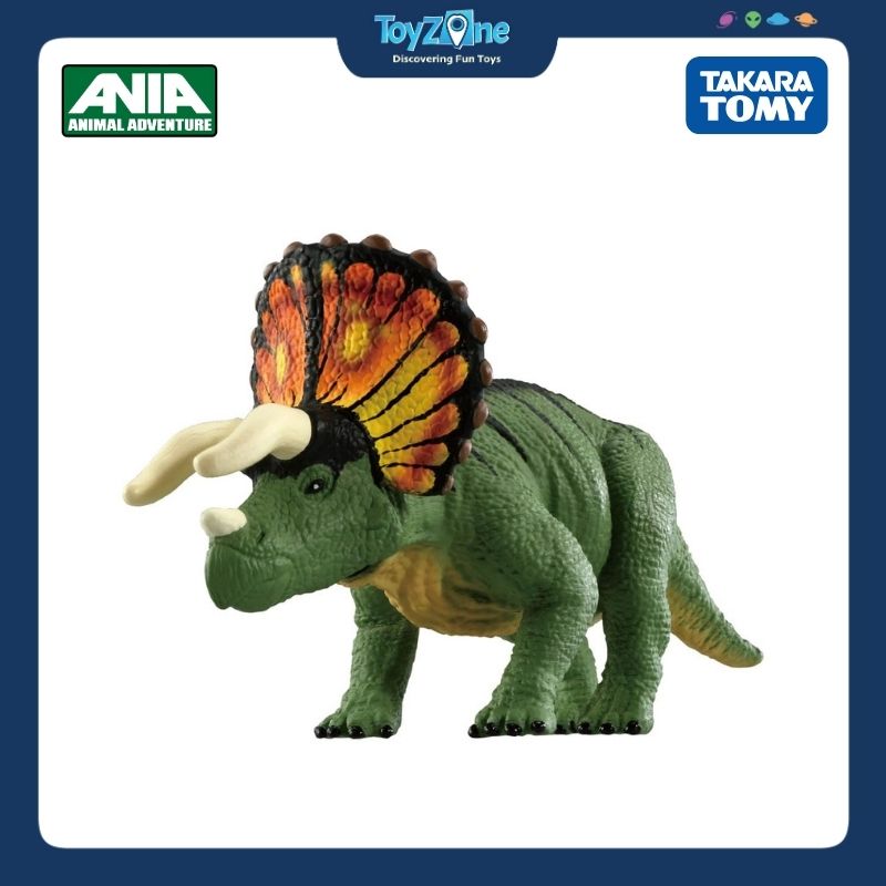 Mô hình đồ chơi Khủng Long 3 Sừng Ania Kingdom Torry ( Triceratops ) TAKARA TOMY