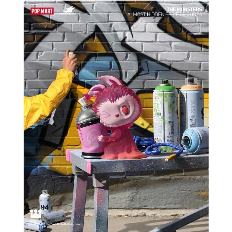  Mô hình đồ chơi Blind box Labubu The Monsters Almost Hidden Figure POP MART 
