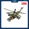 Bộ đồ chơi mô hình lắp ráp Trực thăng chiến đấu MI-24S 3in1 1:35 Sluban