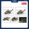 Bộ đồ chơi mô hình lắp ráp Trực thăng chiến đấu MI-24S 3in1 1:35 Sluban