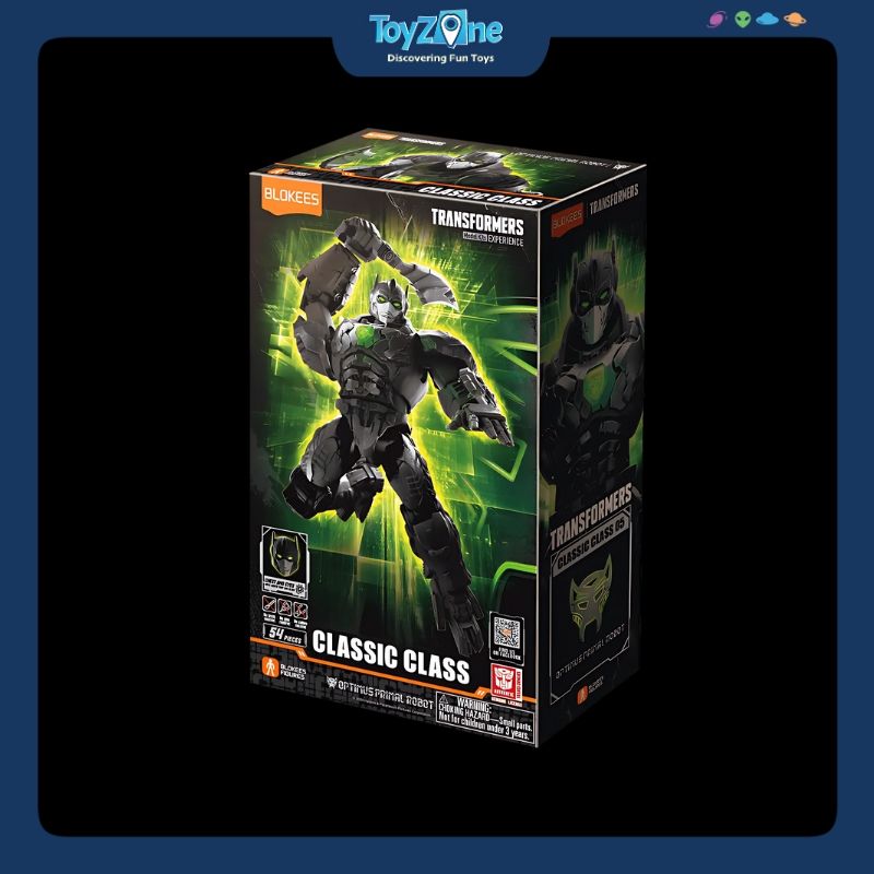 Mô Hình Đồ Chơi Lắp Ráp Transformers Classic Class 05 Optimus Primal Robot Rise Of The Beasts ( Quái Thú Trỗi Dậy ) BLOKEES