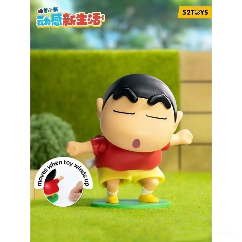 Mô hình đồ chơi Blind Box Crayon Shin-Chan Dynamic New Life Series 52TOYS