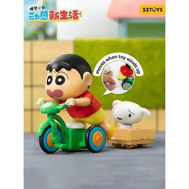Mô hình đồ chơi Blind Box Crayon Shin-Chan Dynamic New Life Series 52TOYS