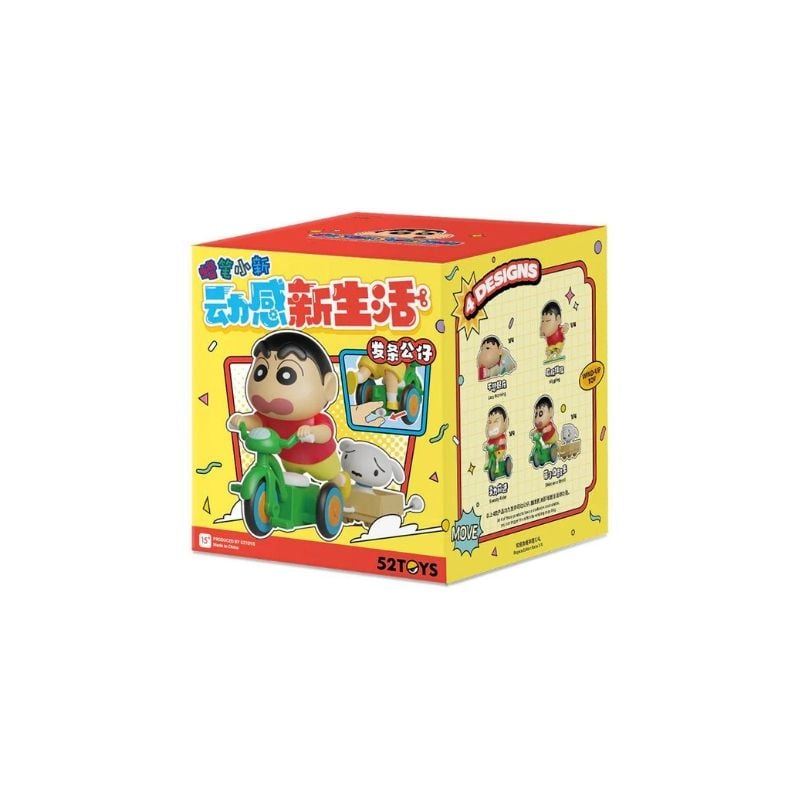 Mô hình đồ chơi Blind Box Crayon Shin-Chan Dynamic New Life Series 52TOYS