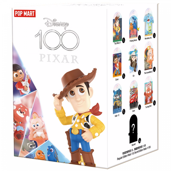 Mô hình đồ chơi Blind box Disney 100th Anniversary Pixar Series POP MART