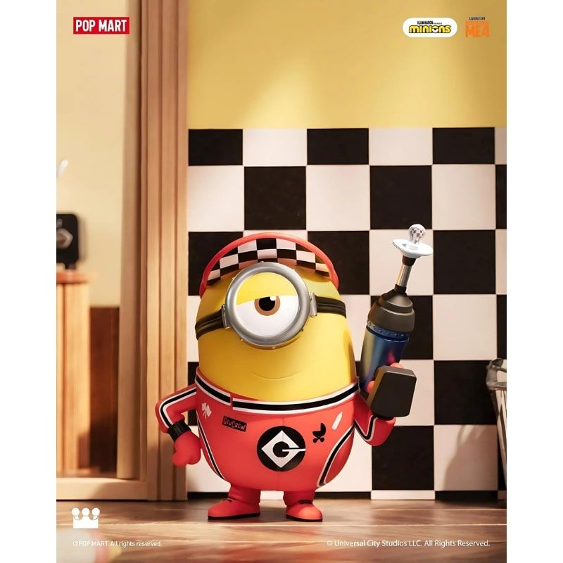 Mô hình đồ chơi Blind box Minions Despicable Me 4 Series Figures ( Kẻ Trộm Mặt Trăng ) POP MART