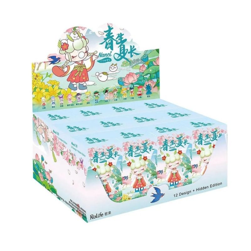 Mô hình đồ chơi Blind Box Nanci 24 Solar Terms Spring and Summer ( Thuật Ngữ Mặt Trời Xuân Hạ ) Rolife