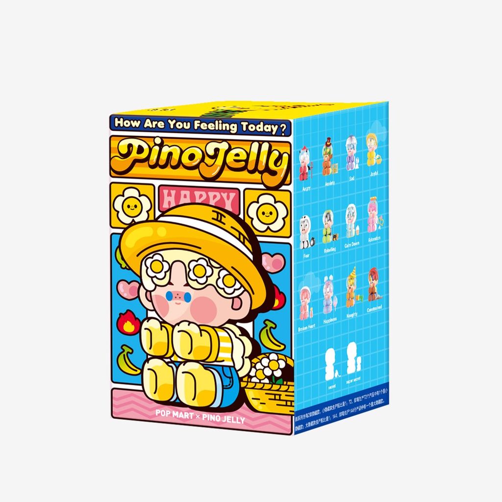 Mô hình đồ chơi Blind box Pino Jelly How Are You Feeling Today? (Hôm Nay Bạn Cảm Thấy Thế Nào?) POP MART