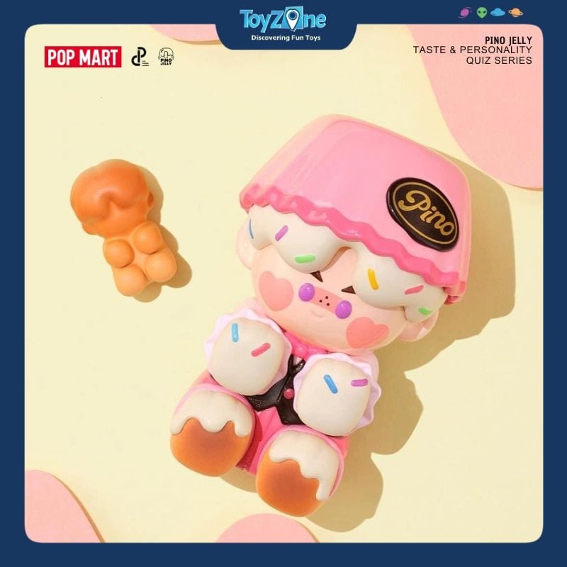  Mô hình đồ chơi Blind box Pino Jelly Taste And Personality Quiz (Trắc Nghiệm Tính Cách Nhân Vật) POP MART 