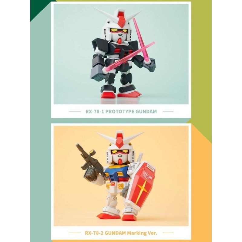 Mô hình đồ chơi Blind box QMSV Mini RX 78-2 Gundam 2ND Model BANDAI NAMCO