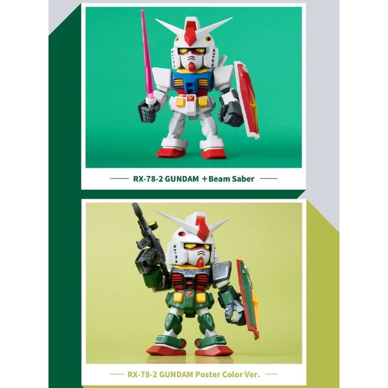 Mô hình đồ chơi Blind box QMSV Mini RX 78-2 Gundam 2ND Model BANDAI NAMCO
