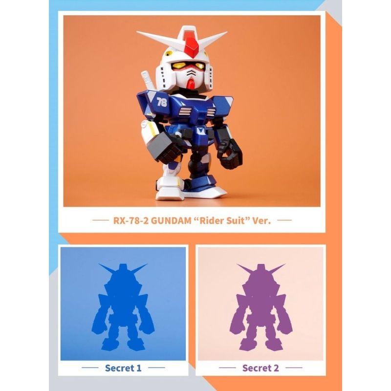 Mô hình đồ chơi Blind box QMSV Mini RX 78-2 Gundam 2ND Model BANDAI NAMCO
