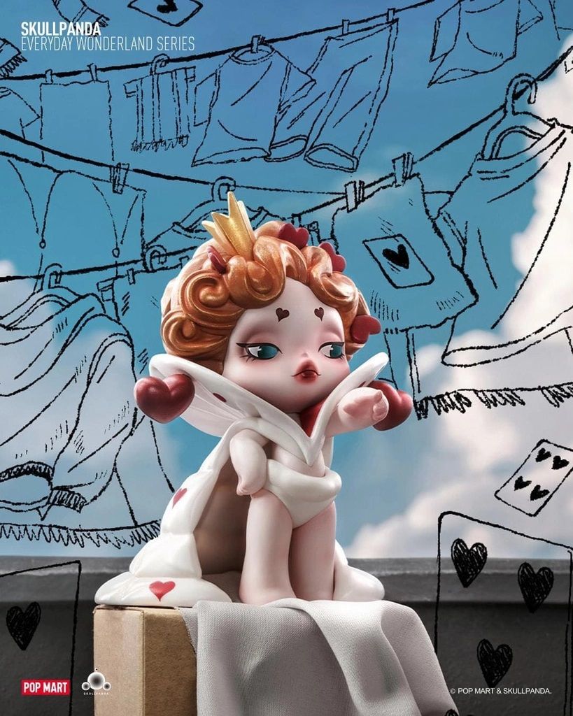 Mô hình đồ chơi Blind box Skull Panda Everyday Wonderland Series (Xứ Sở Thần Tiên Của Skull Panda) POP MART