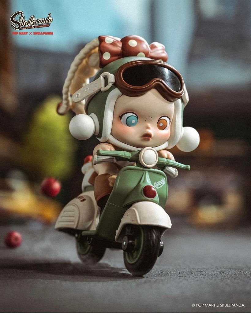  Mô hình đồ chơi Blind box Skull Panda Laid Back Tomorrow Series (Nghỉ Ngơi Vào Ngày Mai) - POP MART 