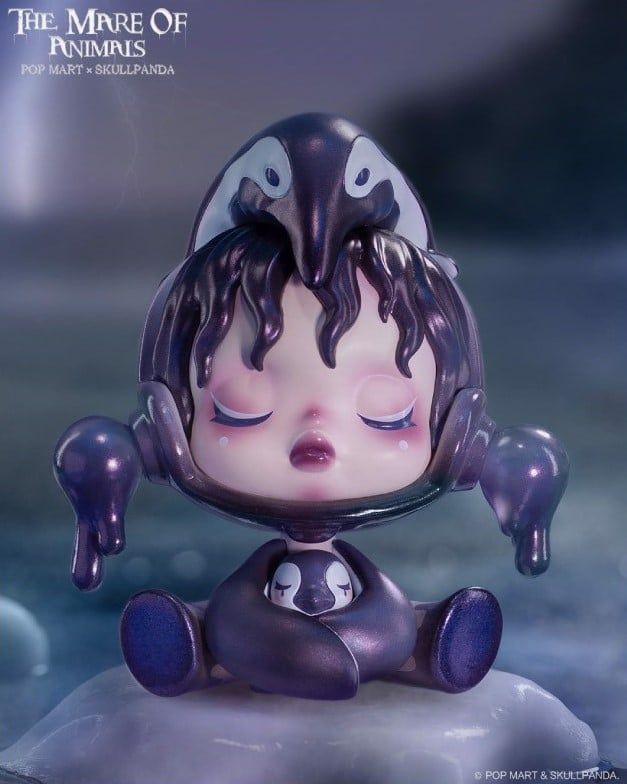 Mô hình đồ chơi Blind box Skull Panda The Mare of Animals Series (Skull Panda Hóa Thú) - POP MART