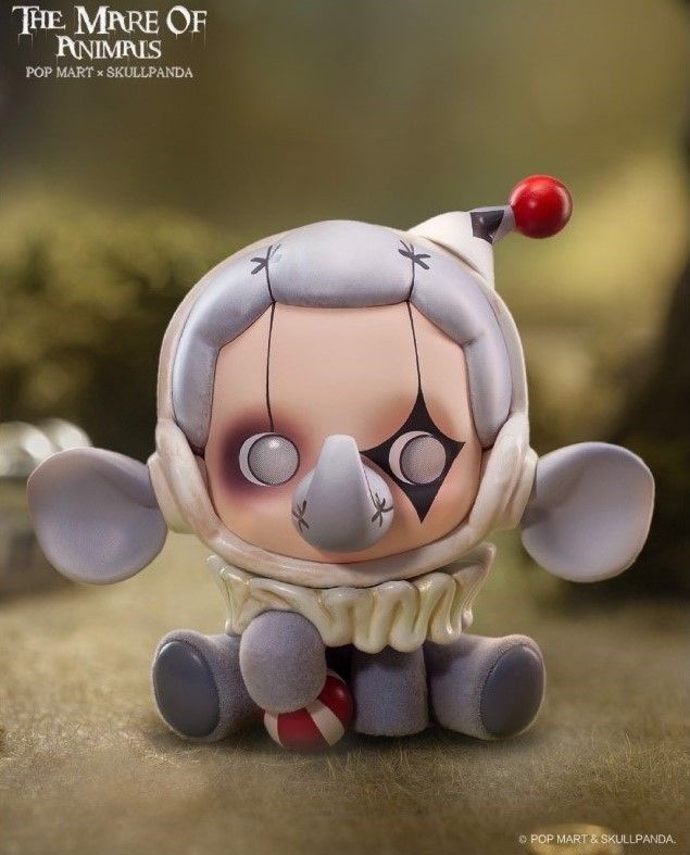 Mô hình đồ chơi Blind box Skull Panda The Mare of Animals Series (Skull Panda Hóa Thú) - POP MART
