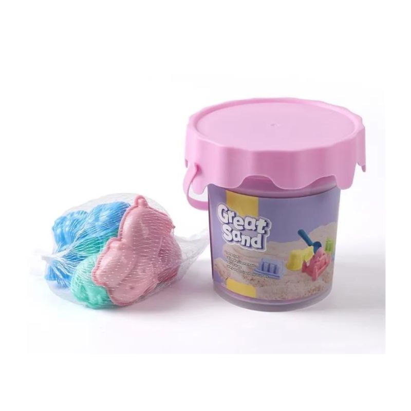 Bộ đồ chơi Cát động lực và bộ dụng cụ hình con vật 500 gram Great Sand G-0830014