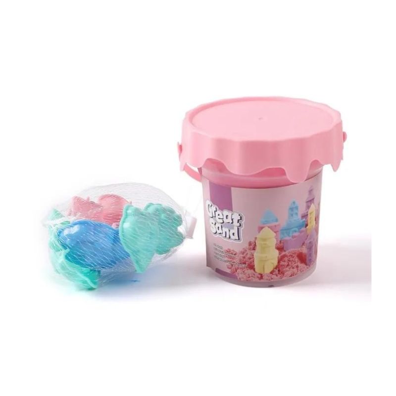 Bộ đồ chơi Cát động lực và bộ dụng cụ hình con vật 500 gram Great Sand G-0830014