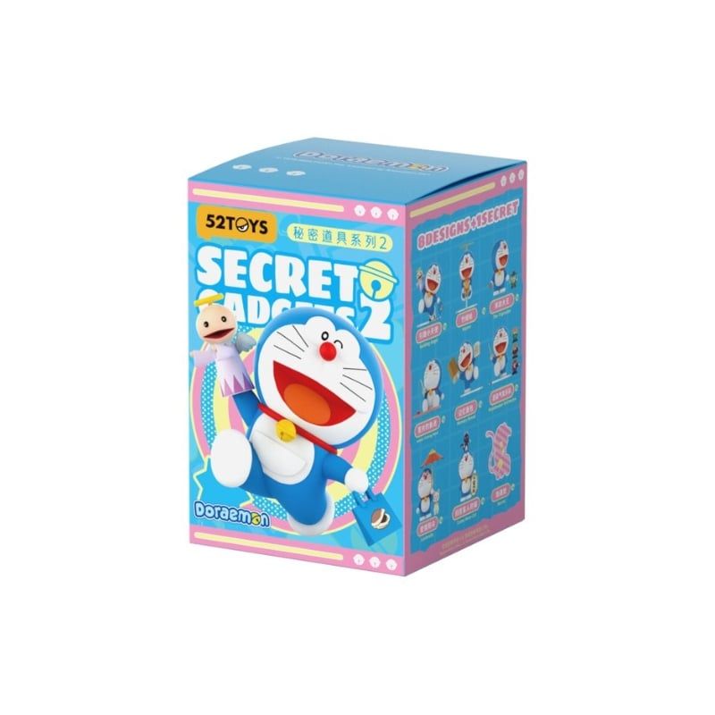 Mô hình đồ chơi Blind box Doraemon Secret Gadgets Series 2 ( Bảo Bối Thần Kỳ Doraemon ) 52TOYS