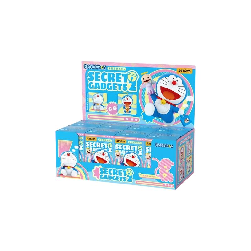 Mô hình đồ chơi Blind box Doraemon Secret Gadgets Series 2 ( Bảo Bối Thần Kỳ Doraemon ) 52TOYS