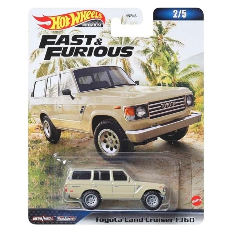Mô hình xe Toyota Land Cruiser FJ60 Fast and Furious Series 1:64 Hot Wheels Premium