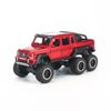 Mô hình xe Mercedes Benz G63 AMG 6x6 Red 1:32 Newao Alloy (2)