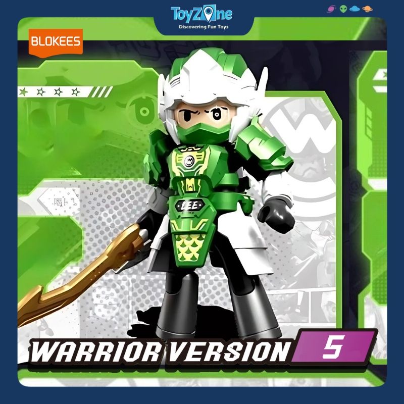 Mô hình đồ chơi Lắp ráp Blind box Herospire Warrior Version 05 Generals Contest Model Kits BLOKEES