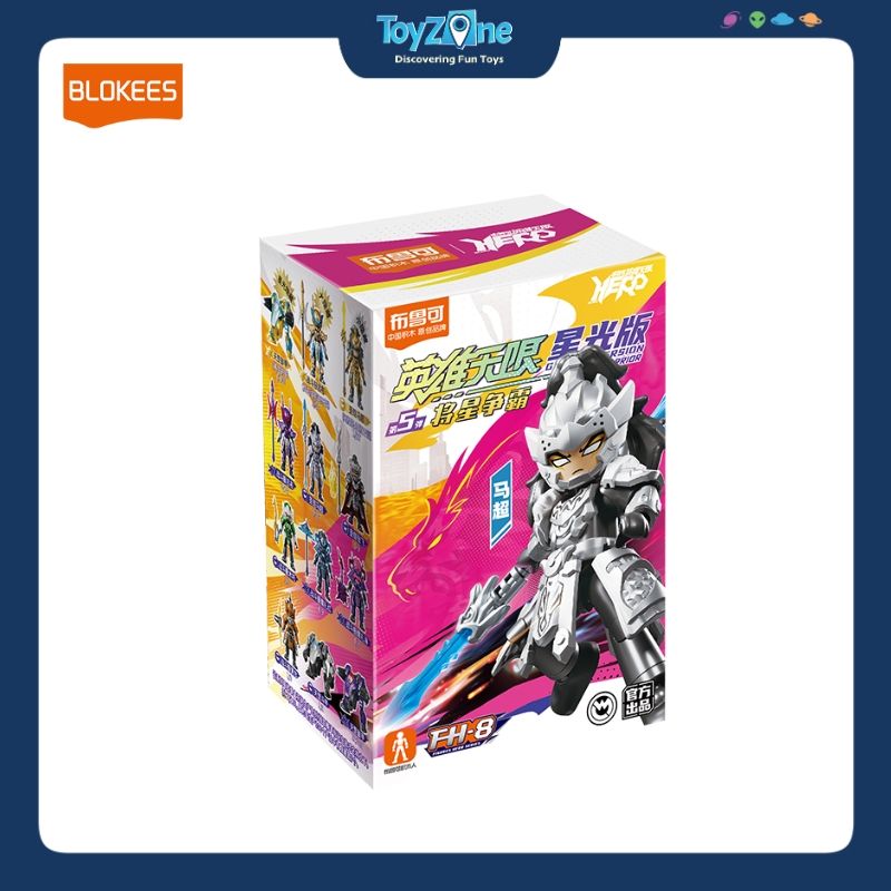 Mô hình đồ chơi Lắp ráp Blind box Herospire Warrior Version 05 Generals Contest Model Kits BLOKEES