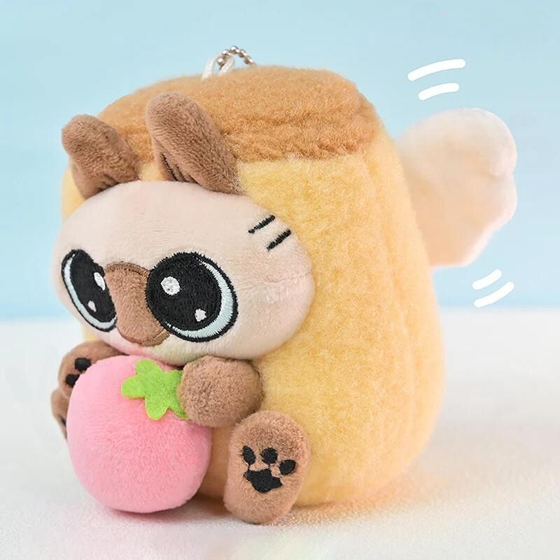 Mô hình Blind box Móc Khóa Gấu Bông Dây Cót Azukiasan's Cafeteria Ver.2 Clockwork Plush ( Quán Cà Phê Của Azukiasan ) NOBEKO