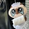 Mô hình Blind box Móc Khóa Gấu Bông Dây Cót Azukiasan's Cafeteria Ver.2 Clockwork Plush ( Quán Cà Phê Của Azukiasan ) NOBEKO