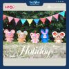 Mô hình Blind box Gấu bông MIGO 400% Give Yourself A Hug ( Hãy Ôm Chính Mình ) HAPPY GHOST