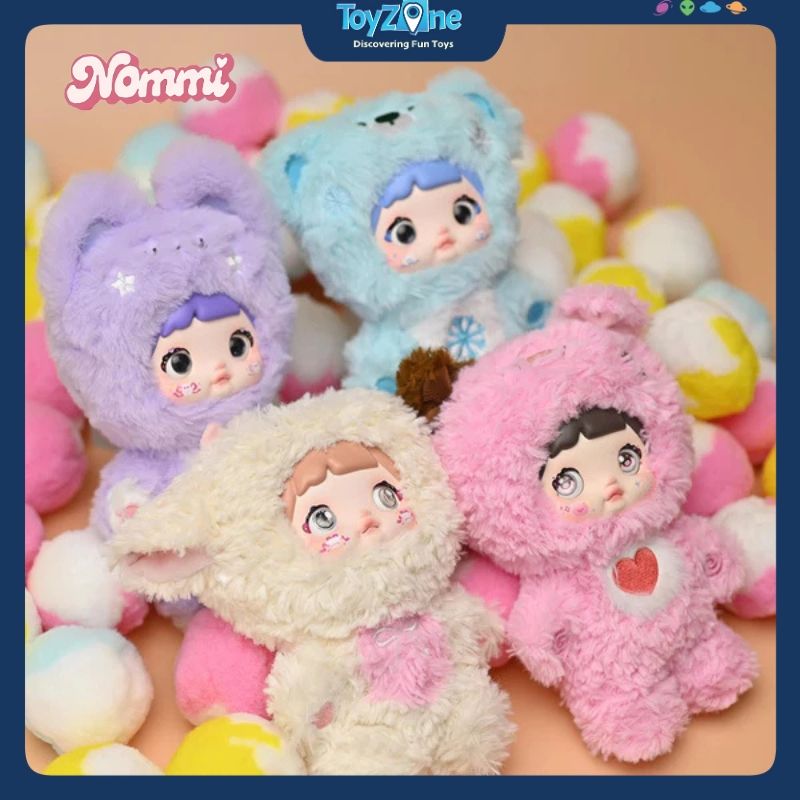  Mô hình Blind box Móc khoá Gấu bông Nommi Loveliness Never End ( Sự Đáng Yêu Không Kết Thúc ) HITOY 