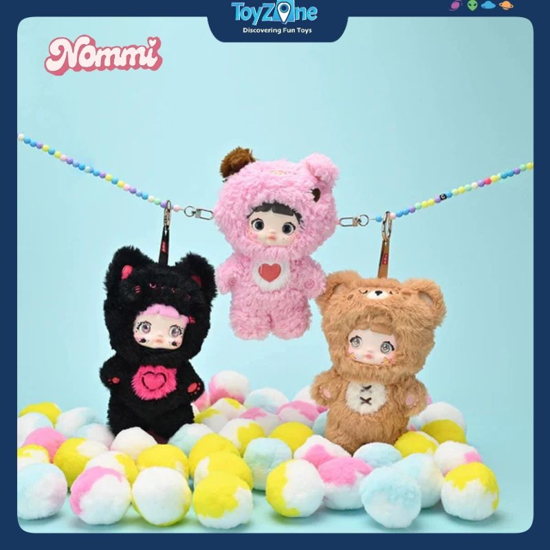  Mô hình Blind box Móc khoá Gấu bông Nommi Loveliness Never End ( Sự Đáng Yêu Không Kết Thúc ) HITOY 