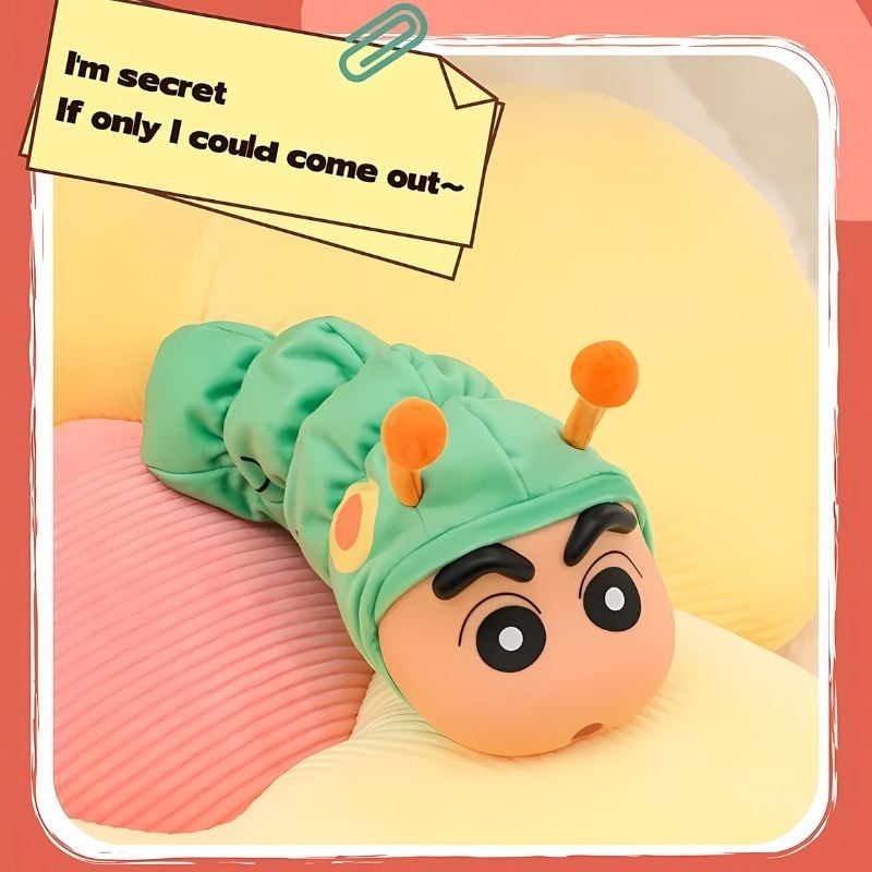 Mô hình đồ chơi Blind box Crayon Shin chan Floppy Fish Series 52TOYS