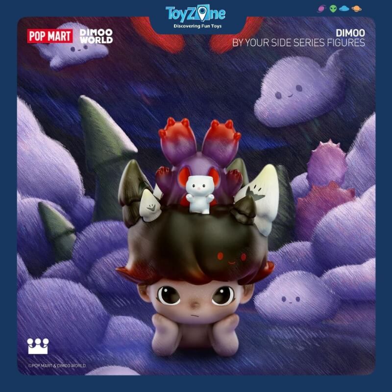 Mô hình đồ chơi Blind box Dimoo By Your Side Series Figures ( Dimoo Bên Cạnh Bạn ) POP MART