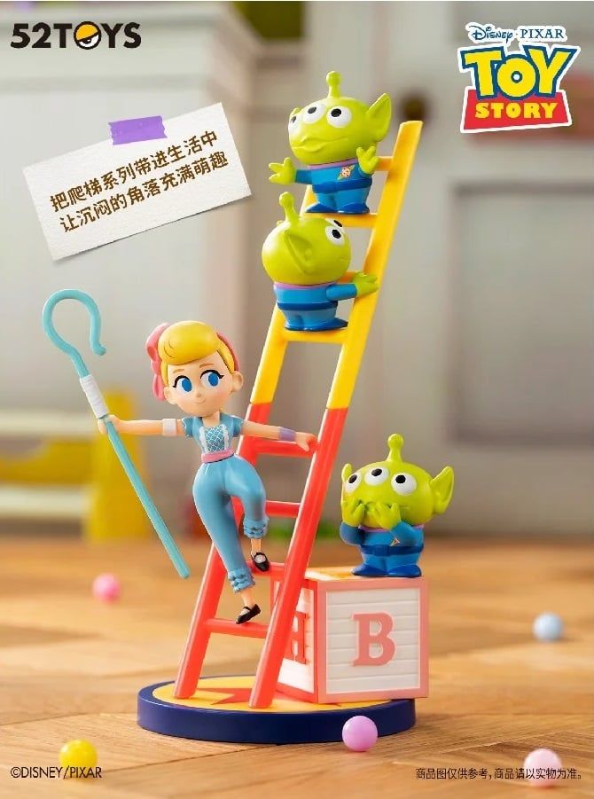 Mô hình đồ chơi Blind box Disney Toy Story Big Ladder Series (Thế Giới Đồ Chơi) 52TOYS